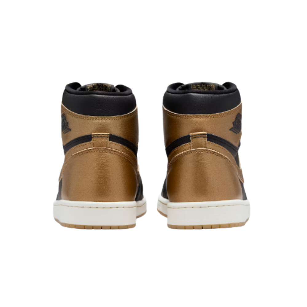 Nike Air Jordan 1 Retro High OG 'Black and Gold' | Iconic Style with Lux Shine