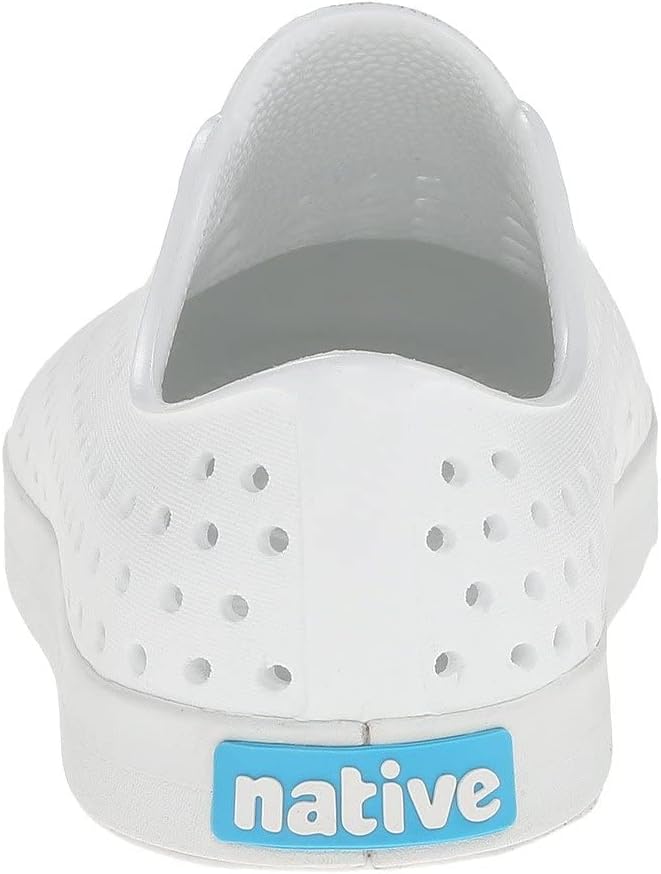 Native Shoes Jefferson, Lightweight & Waterproof Adult Shoe, Shell White/Shell White