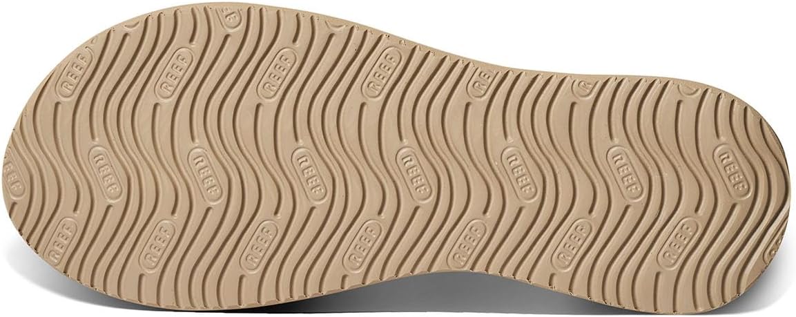 REEF Cushion Phantom 2.0 Men’s Flip Flop Fossil/Raven – Ultra Soft Cushion Footbed, Arch Support, Water-Friendly Sandals