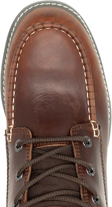 Wolverine Men's Trade Wedge Waterproof Steel Toe 6" Construction Boot – Rust W240006