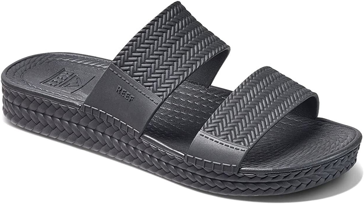 Reef Women's Water Vista Slide Waterproof Sandal – Black (CI9076)
