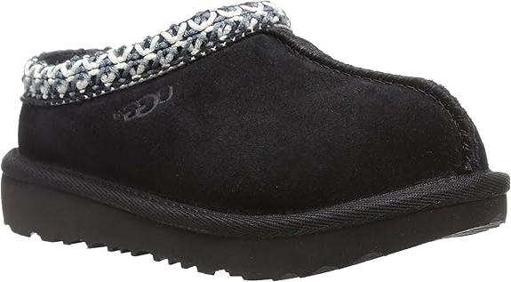 UGG Unisex-Child Tasman II Slipper - Black, Chestnut