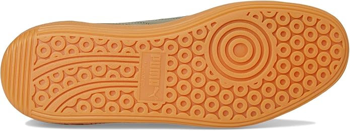 PUMA Women’s Palermo Sneakers – Peaceful Blue/Loden Green | Retro-Inspired Suede Trainers with Gum Sole & Signature T-toe Design