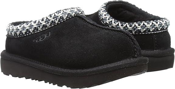 UGG Unisex-Child Tasman II Slipper - Black, Chestnut