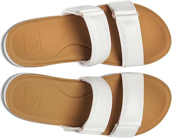 Reef Women's Cushion Cloud ROA Waterproof Sandal – White/Tan CJ0240