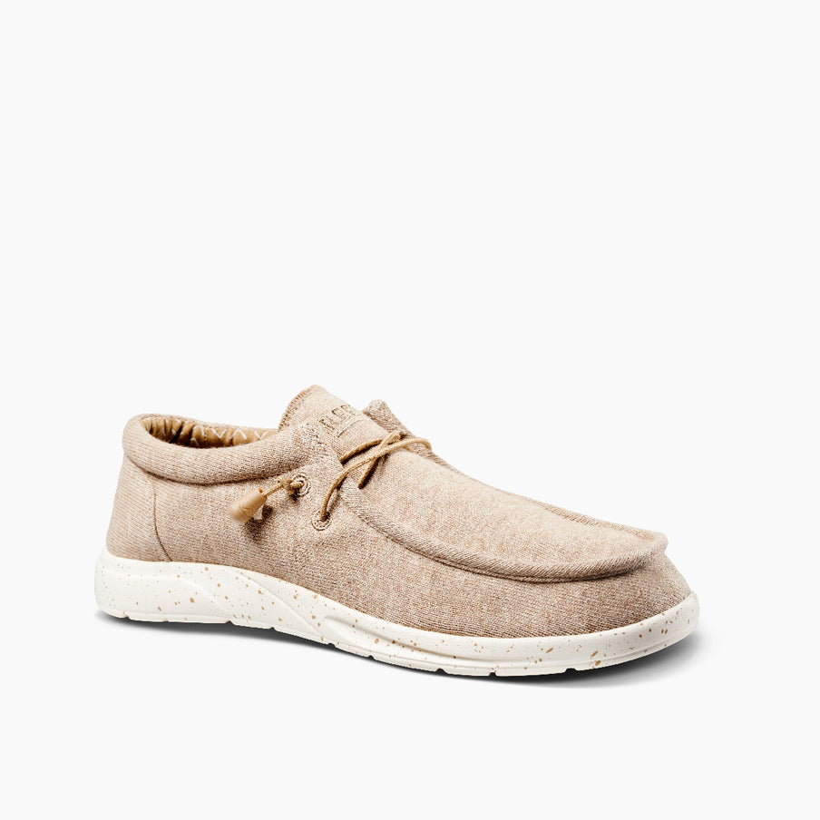 REEF Men's Cushion Coast Memory Foam Slip-On Shoe – Tan CI7015