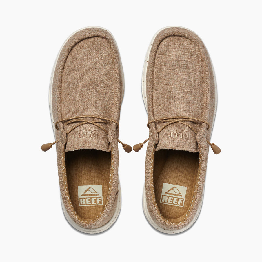 REEF Men's Cushion Coast Memory Foam Slip-On Shoe – Tan CI7015
