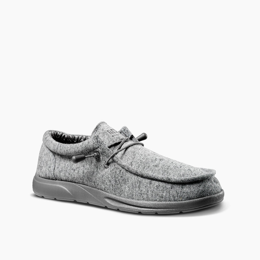 REEF Men's Cushion Coast Slip-On Shoe Light Gray – Lightweight Comfort with Memory Foam