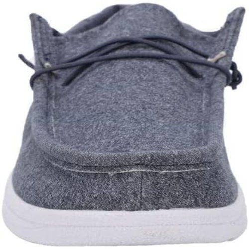 Lamo Men's Paul Lite I Lightweight, Breathable, Cushioned, Relaxed Fit, Slip-On Loafers, Blue Jersey