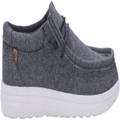 Lamo Men's Paul Lite I Lightweight, Breathable, Cushioned, Relaxed Fit, Slip-On Loafers, Blue Jersey