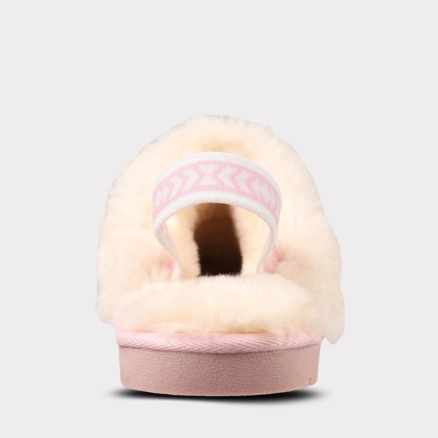 Lamo Lia Youth Girl's Suede Non-Slip, Comfortable & Soft, Pink Slipper