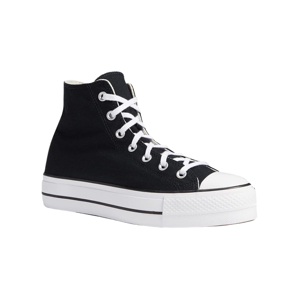 Converse Ctas Lift Hi Black/Black/White 560845F Women's