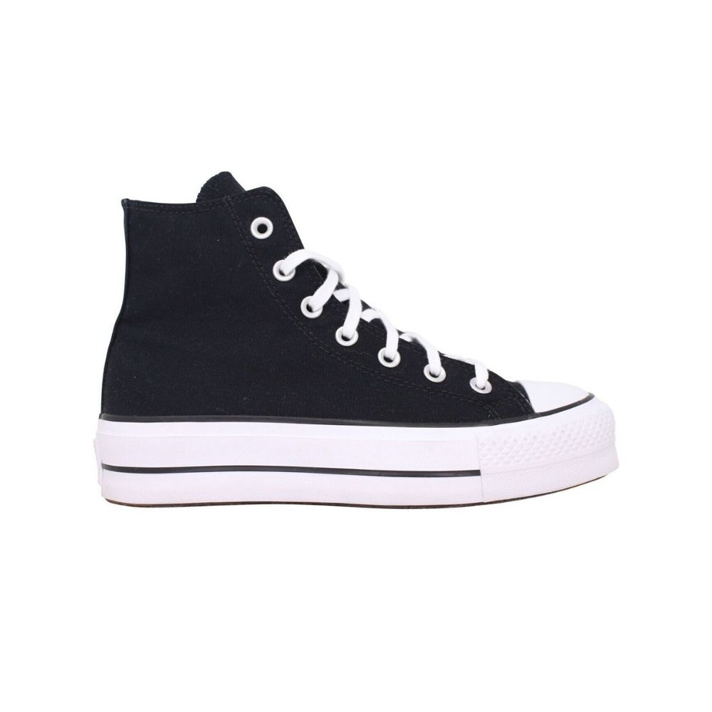 Converse Ctas Lift Hi Black/Black/White 560845F Women's