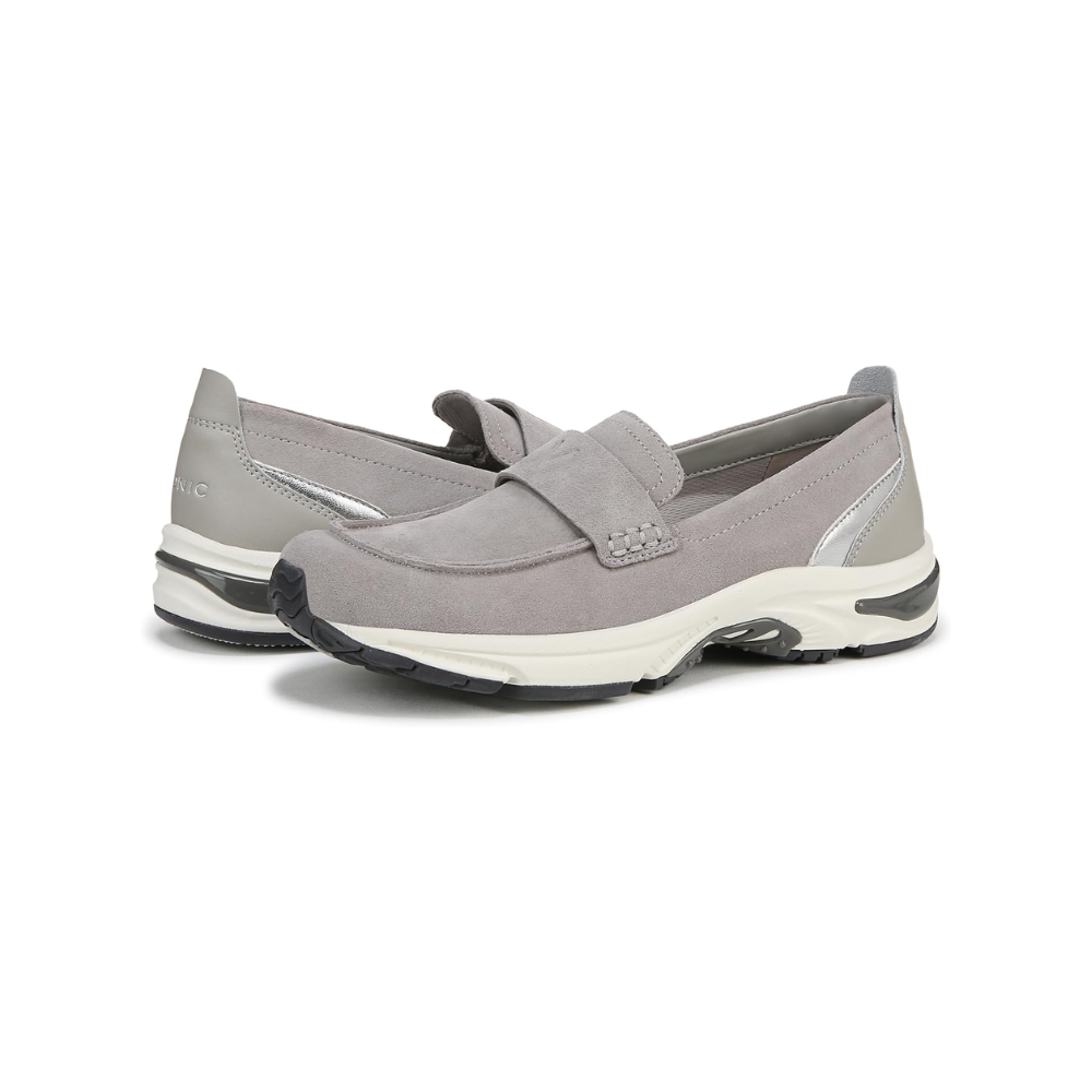 Vionic Women’s 23Walk Suede Loafer Walking Shoe Gray - J4451L1020
