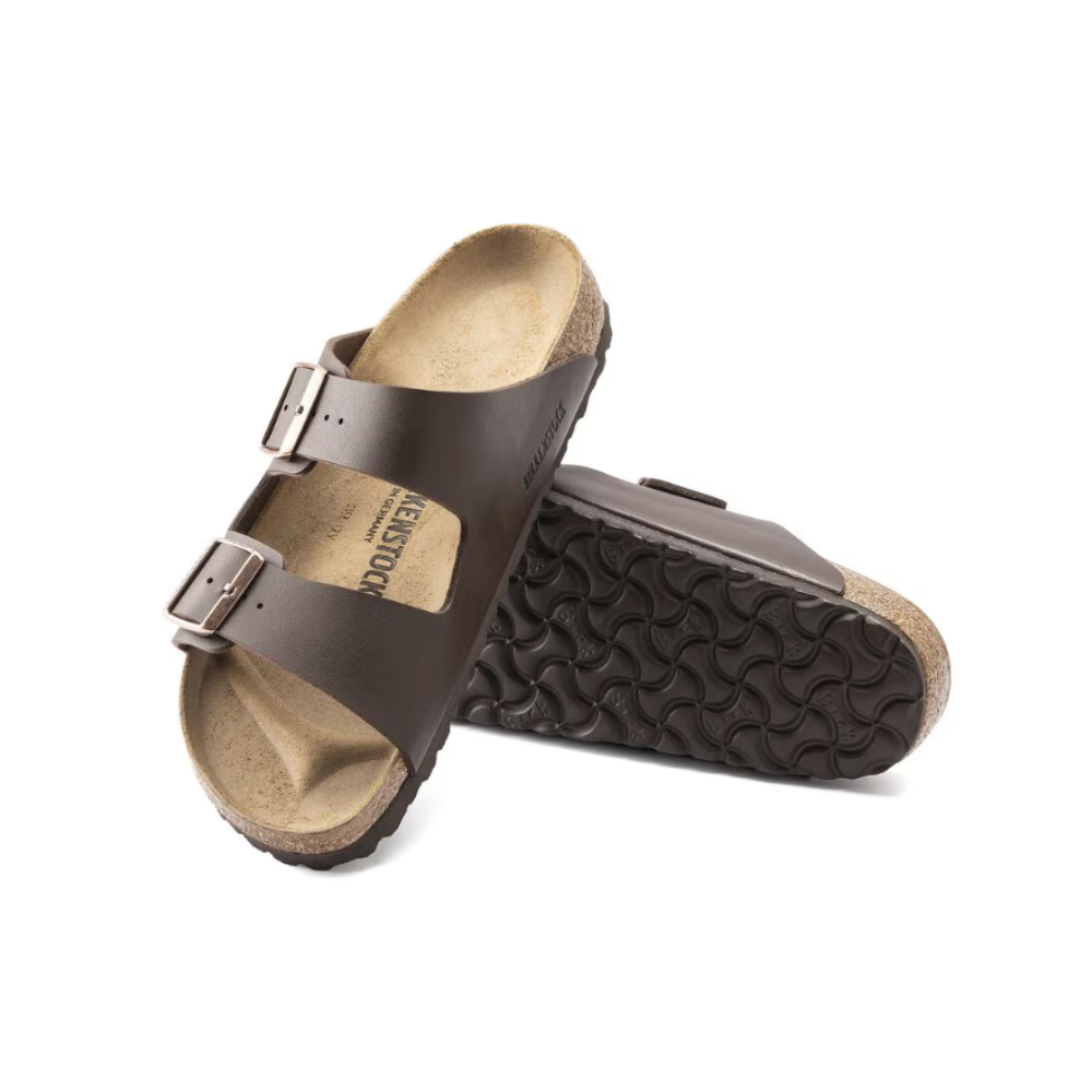 Birkenstock Arizona Birko-Flor Unisex Sandal -Dark Brown 0051701