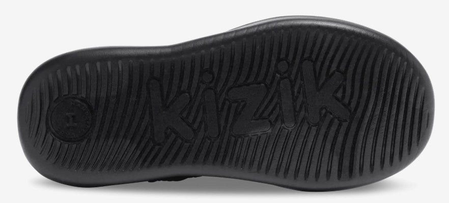 Kizik Kids’ Anaheim Slip-On Sneakers Hands-Free No-Tie - Black