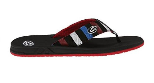 Reef Men's Size Phantoms Black Black 2476USA Sandals Flip Flops