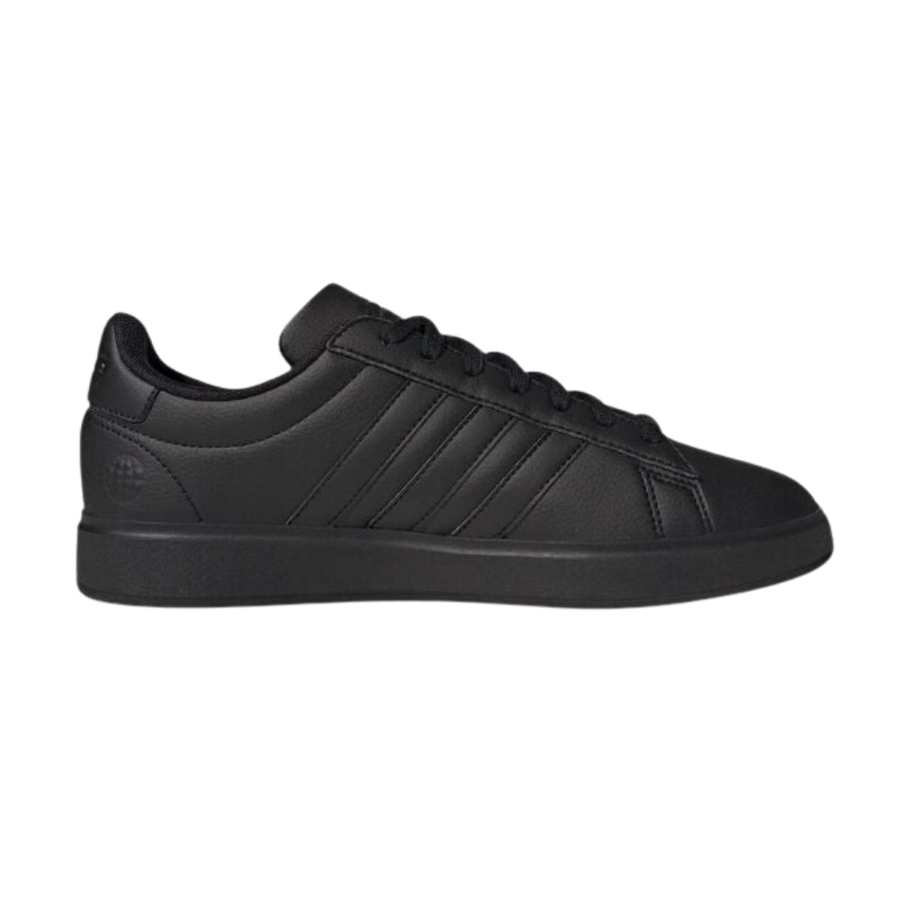 Adidas Men's Grand Court Trainers Synthetic Leather Tennis Sneaker (Black) MGW919