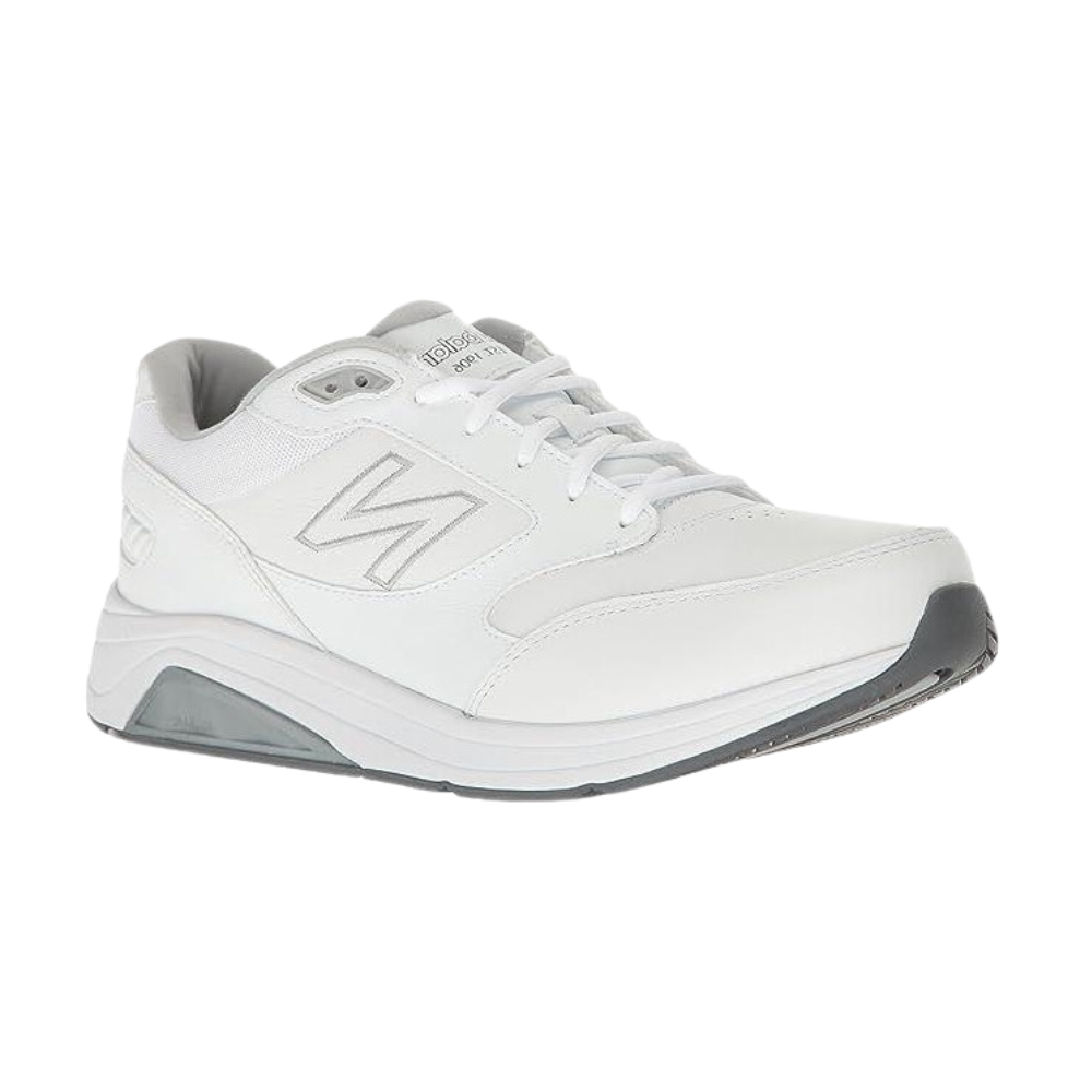 New Balance Men's 928v3 Walking Shoe White Leather Sneaker MW928WT3