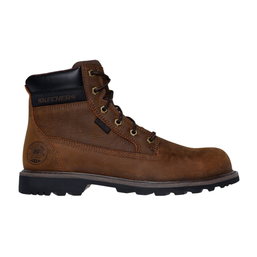 Skechers Longrider Men's Workboot, Brown
