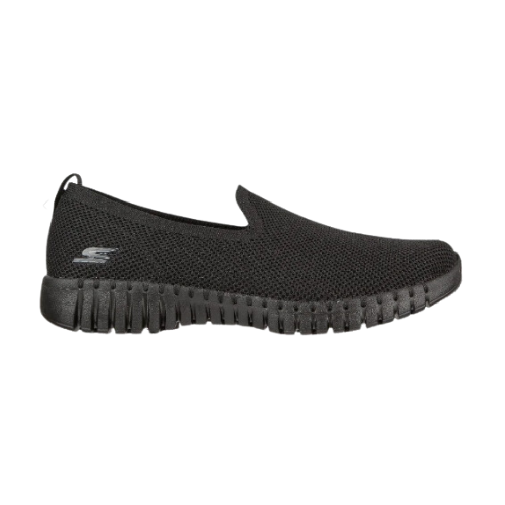 Skechers Women’s GO Walk 6 Black Walking Shoes 124296/BBK | Lightweight Ortholite Comfort Sneakers
