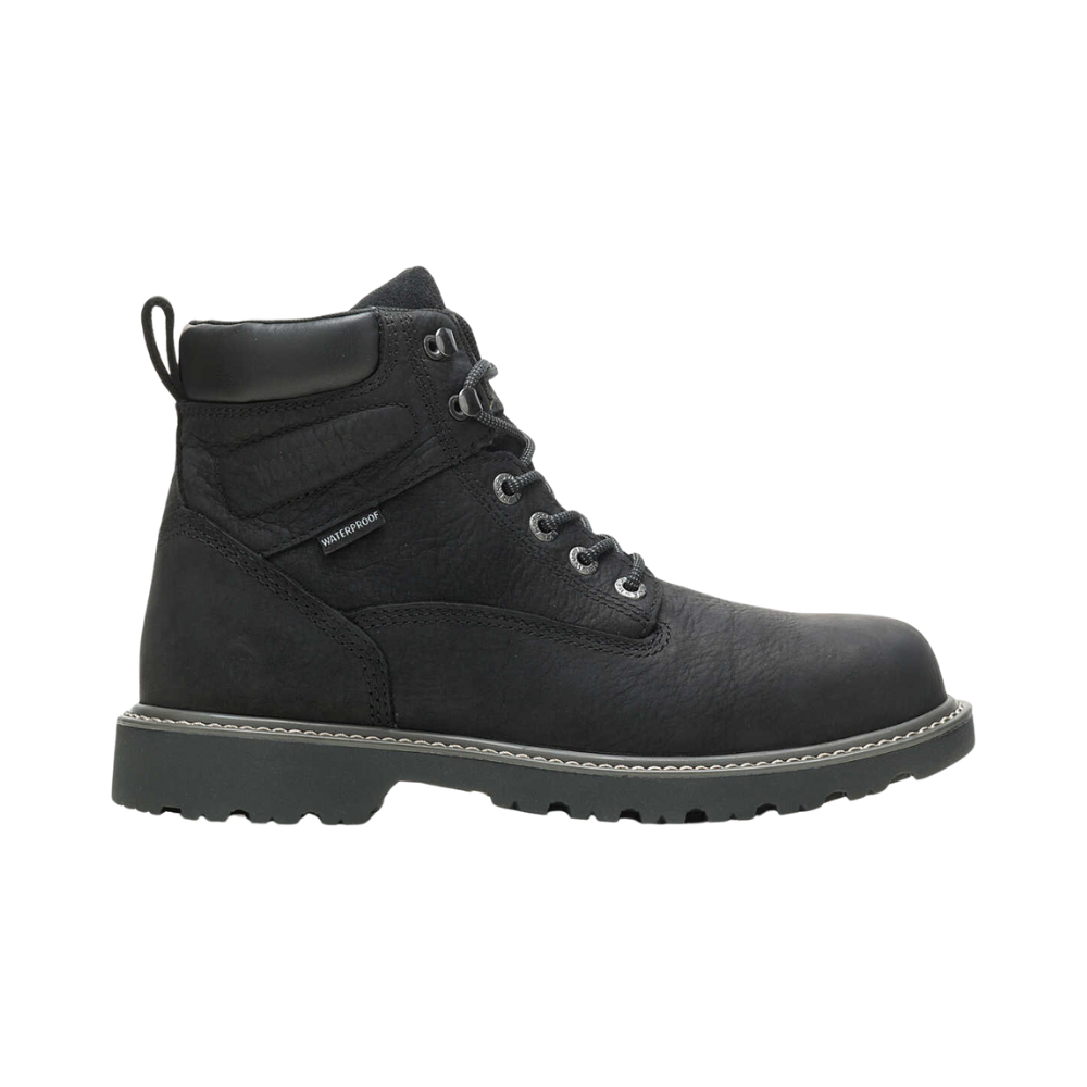 Wolverine Men’s Floorhand 6” Waterproof Work Boots Black | Slip-Resistant W10691