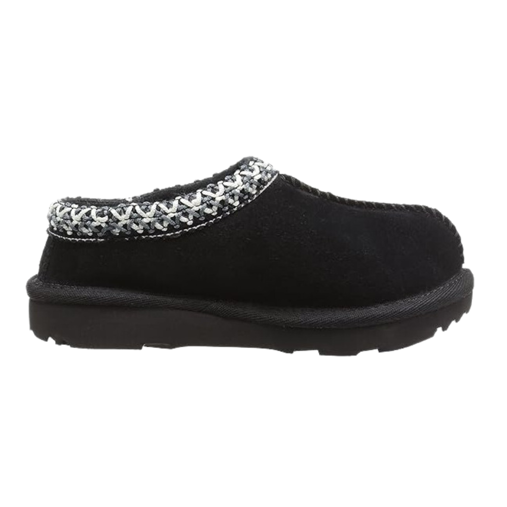 UGG Unisex-Child Tasman II Slipper - Black, Chestnut
