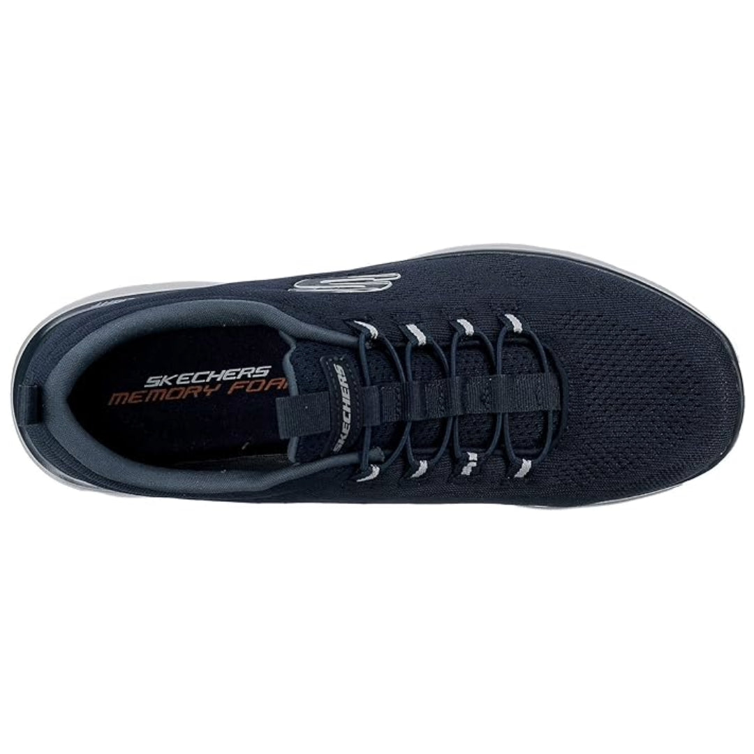 Skechers Men's Summits - Louvin Wide Width Slip-On Sneaker, Navy 232186W