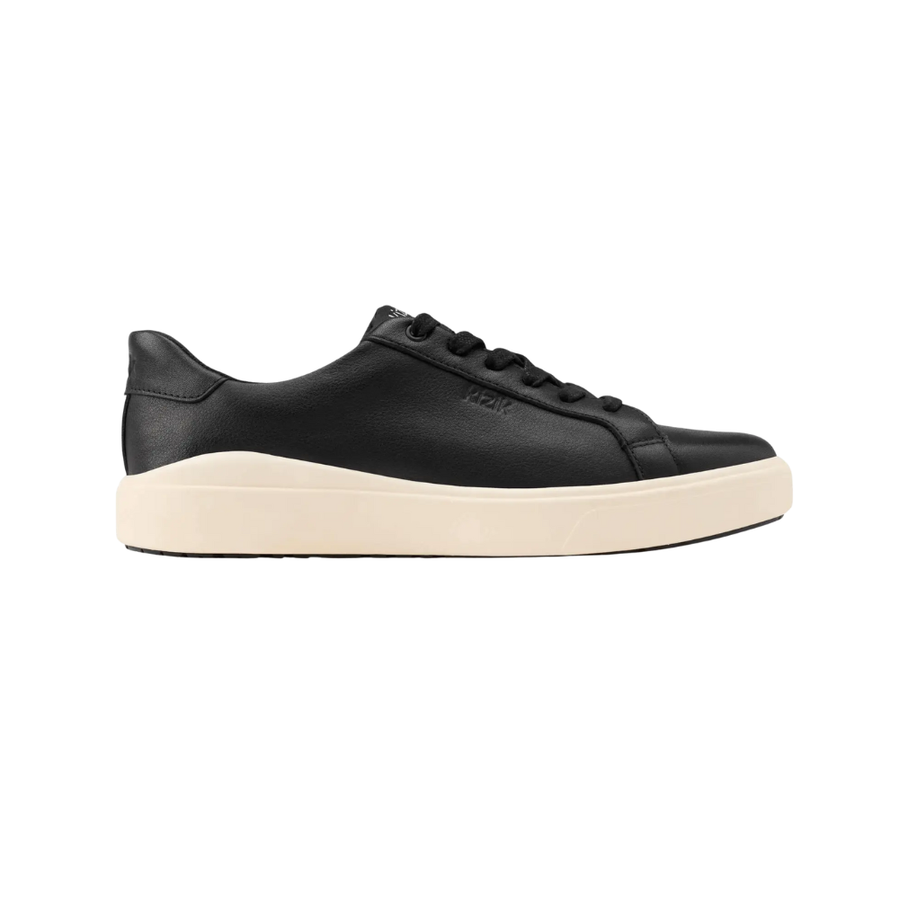 Kizik Women’s Vegas 2 – Hands-Free Leather Sneakers - Black Pristine