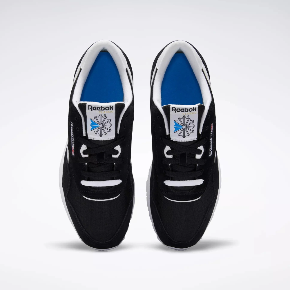 Reebok Classic Nylon Men's Sneakers - Team Navy / Platinum / Black / Black White FV1595