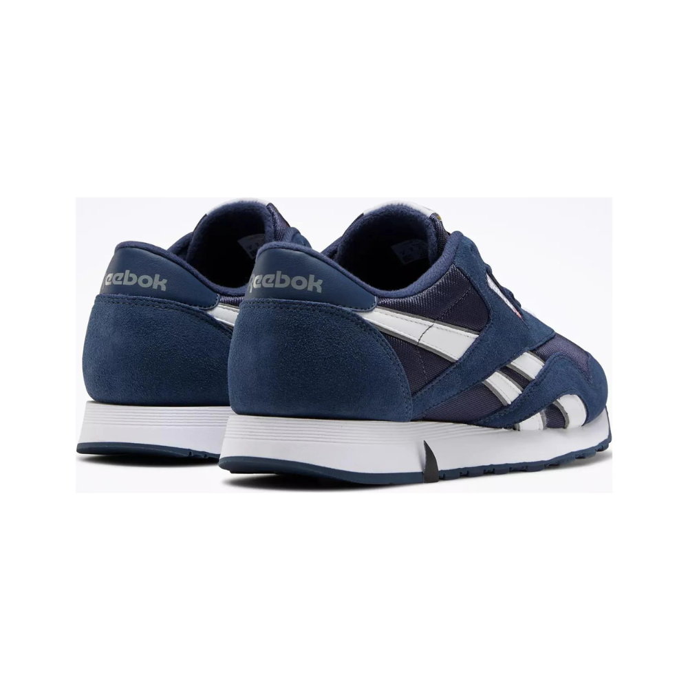 Reebok Classic Nylon Men's Sneakers - Team Navy / Platinum / Black / Black White FV1595