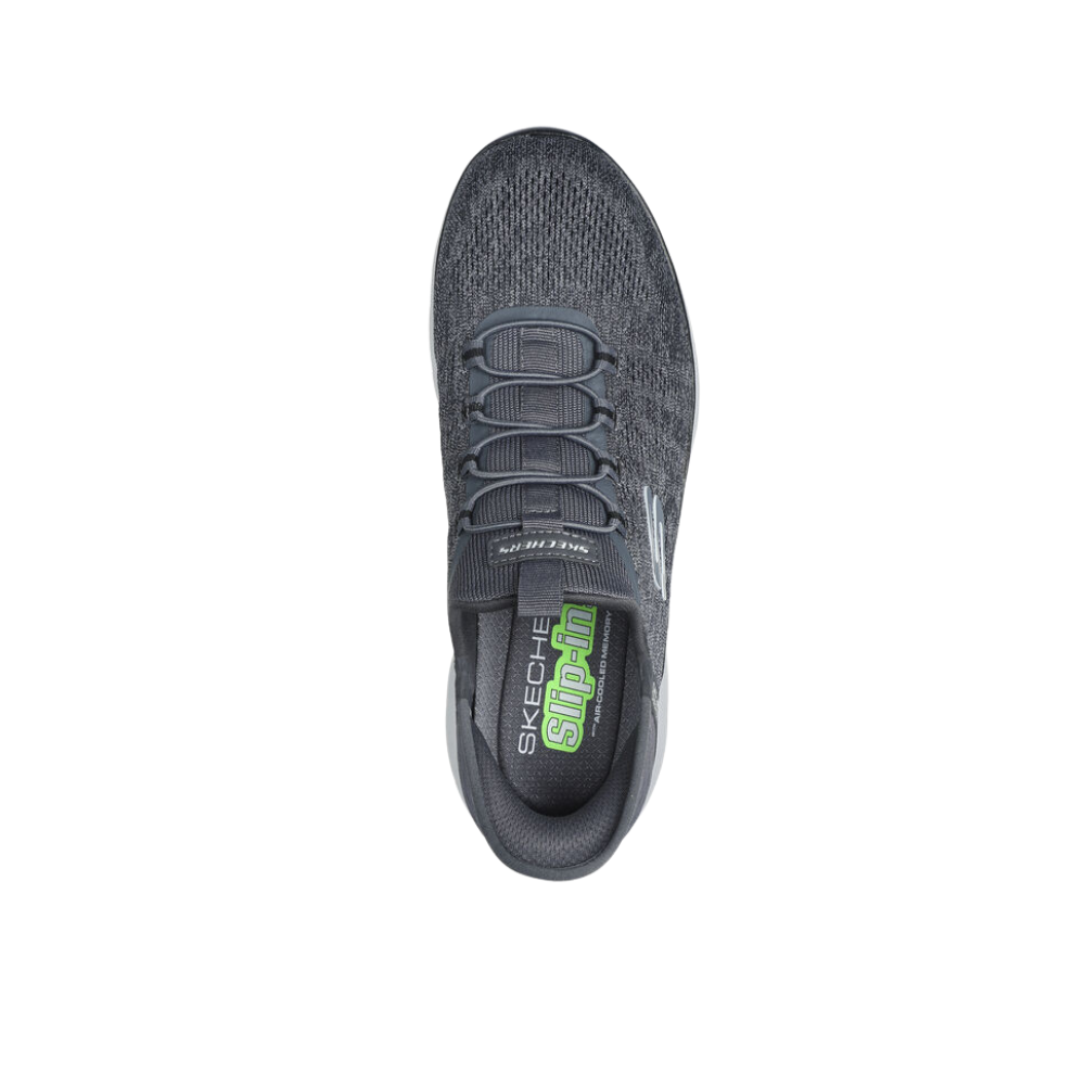 Skechers Men's Summits - Key Pace Hands-Free Slip-Ins Charcoal/Black