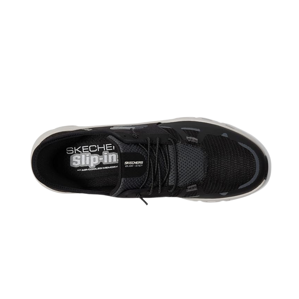 Skechers Men's Glide-Step Pro Hands Free Slip-in Sneaker, Black