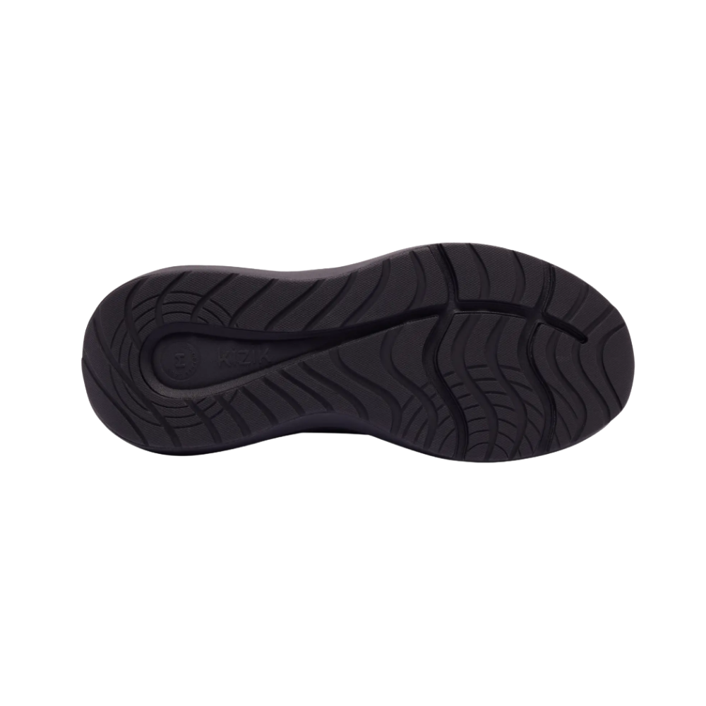 Kizik Men’s Athens 2 – Blackout | Hands-Free Slip-On Sneaker with Enhanced Cushioning