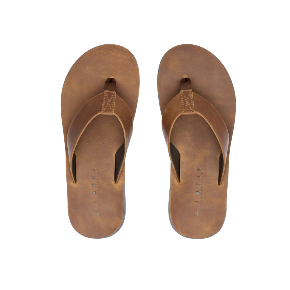 REEF Ojai Classic Men’s Sandals – Timeless Leather Comfort in Dark Brown
