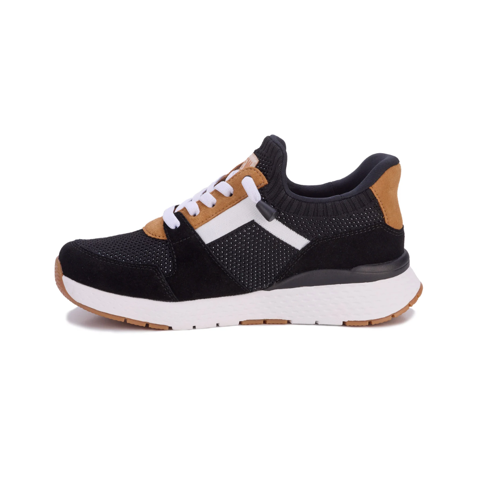 Drew Women's Bobbie - No Hands Lightweight sneakers, Black Combo 10837