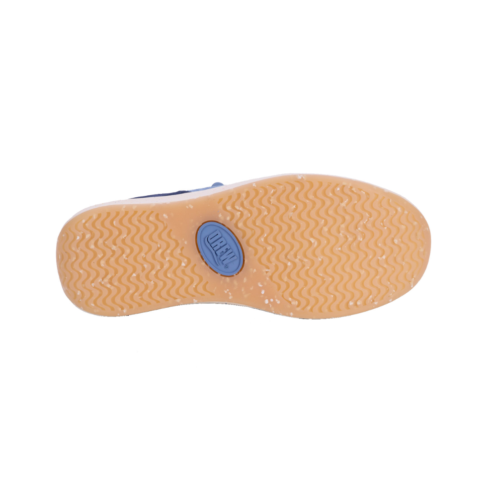 Drew Shoe Women's Orthotic Sneaker – Hobby Navy Suede Combo 10838