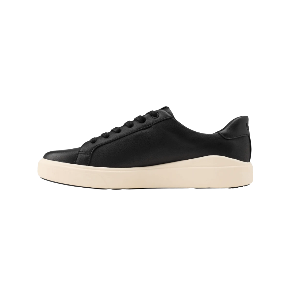 Kizik Women’s Vegas 2 – Hands-Free Leather Sneakers - Black Pristine