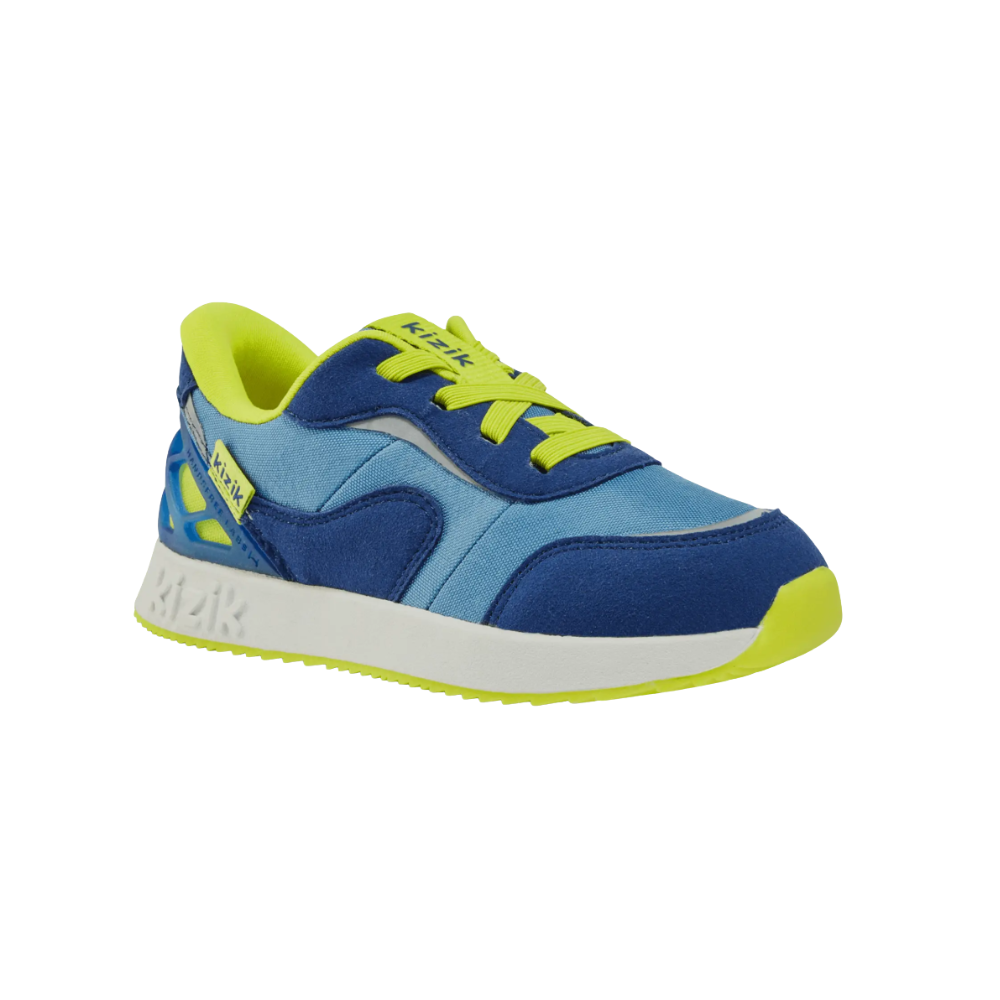 Kizik Kid's Orlando Hand's Free Lightweight Unisex Sneaker-Blue Jasper