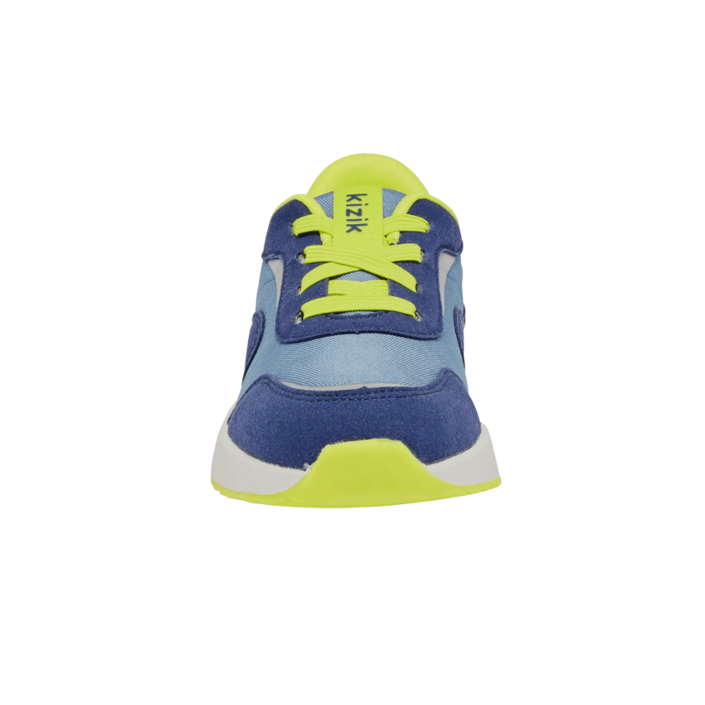 Kizik Kid's Orlando Hand's Free Lightweight Unisex Sneaker-Blue Jasper