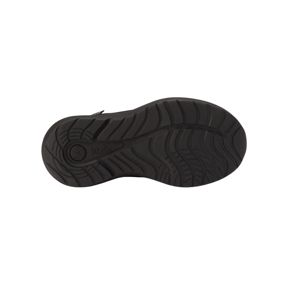 Kizik Kid's Athens 2 Hand's Free Unisex Lightweight Sneaker - Blackout