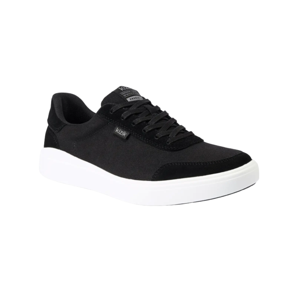 Kizik Men's Prague 2 Hand's Free Canvas Sneakers - Black