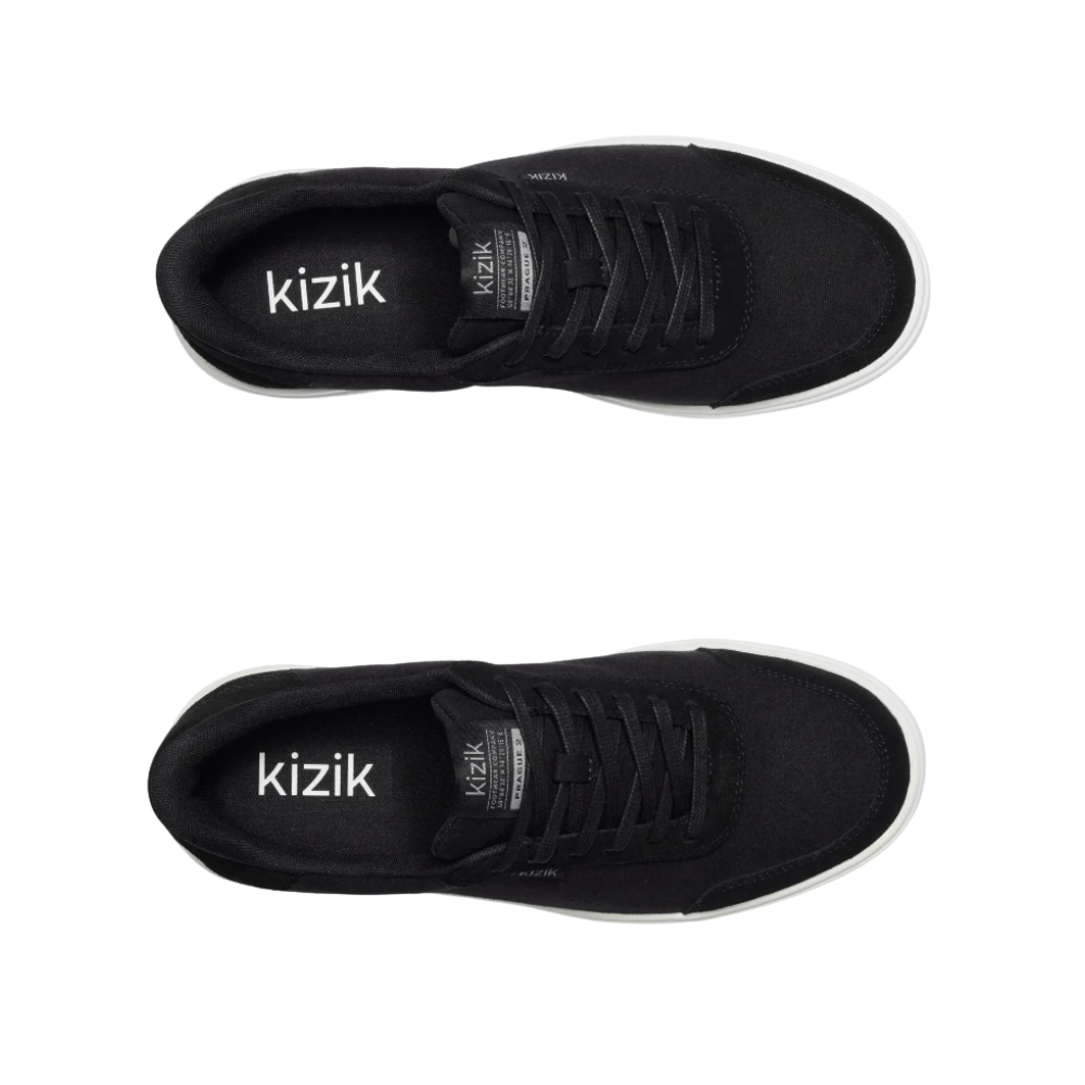Kizik Men's Prague 2 Hand's Free Canvas Sneakers - Black