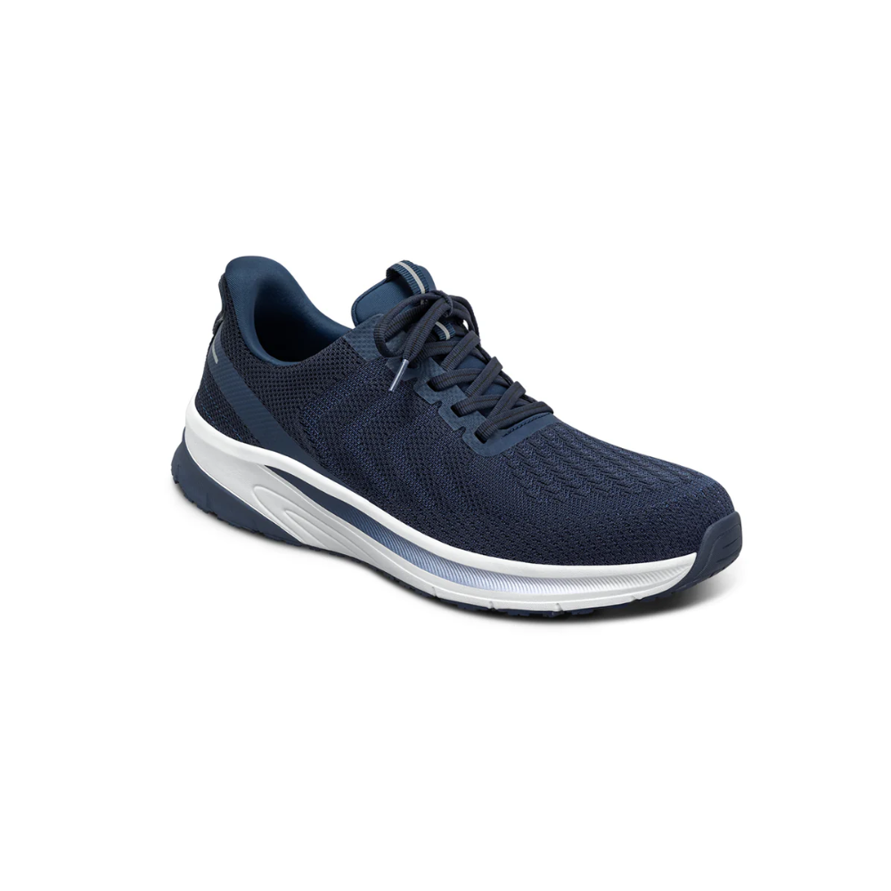 Orthofeet Men’s Tilos Hands‑Free Athletic Sneaker – Navy 20022M