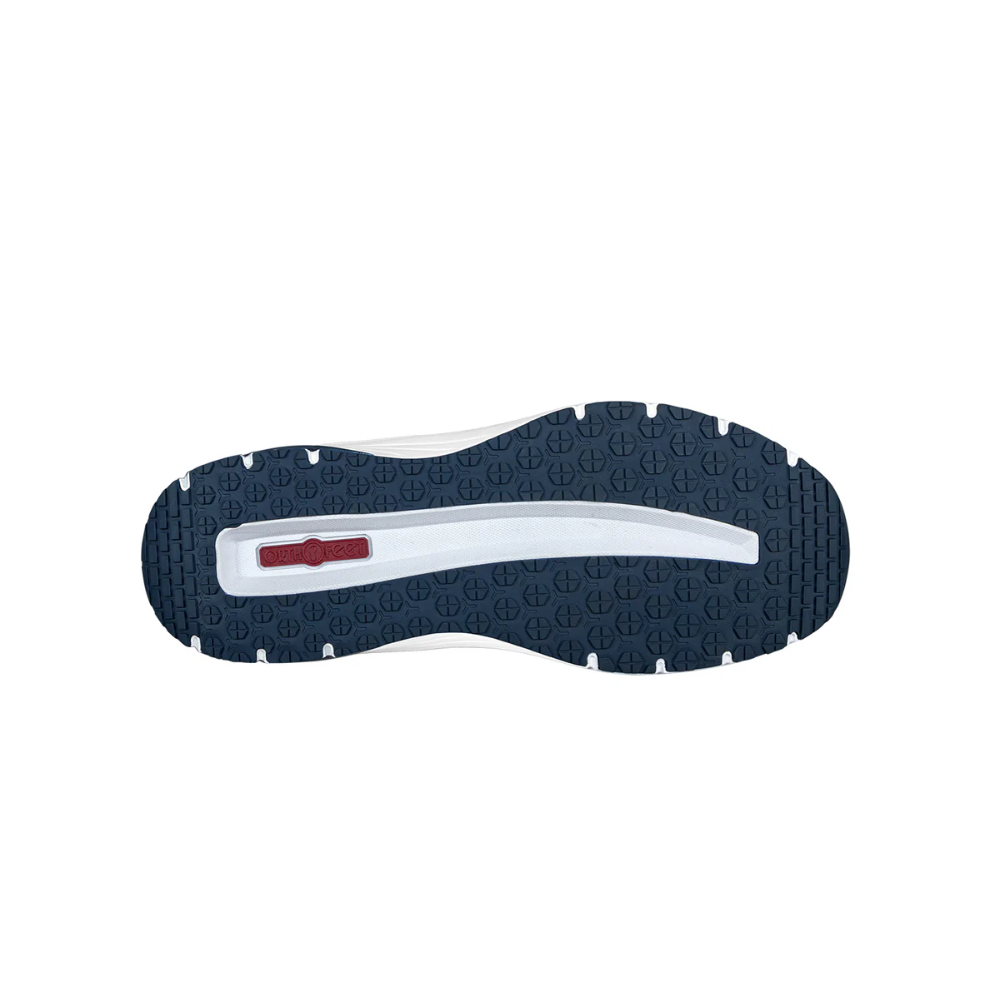 Orthofeet Men’s Tilos Hands‑Free Athletic Sneaker – Navy 20022M