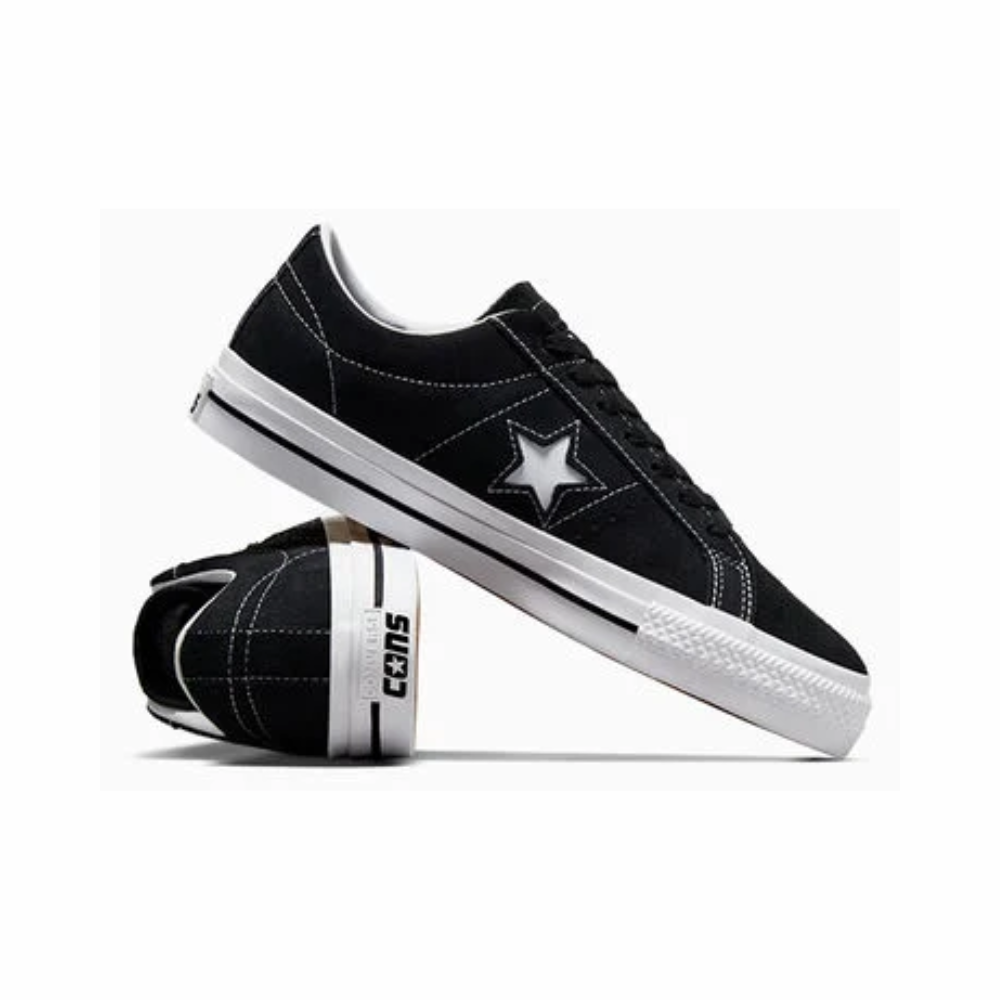 Converse CONS One Star Pro Suede – Black / White 171327