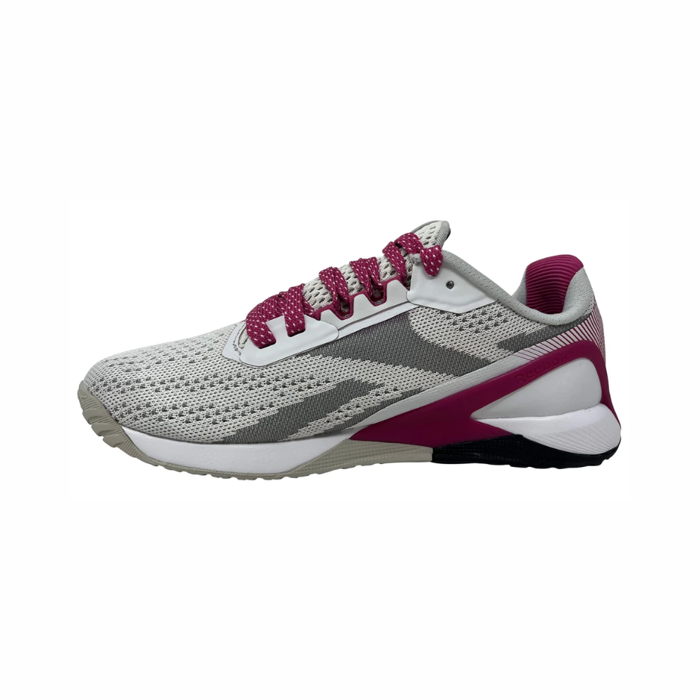 Reebok Women's Nano X1 Cross Trainer Sneaker – White/Semi Proud Pink/Grey (FZ5686)