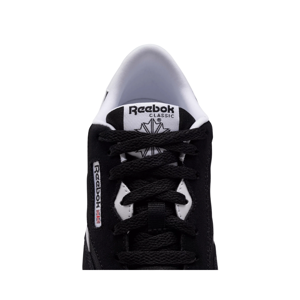 Reebok Kids Classic Nylon Sneakers - Black/Black White FV4441