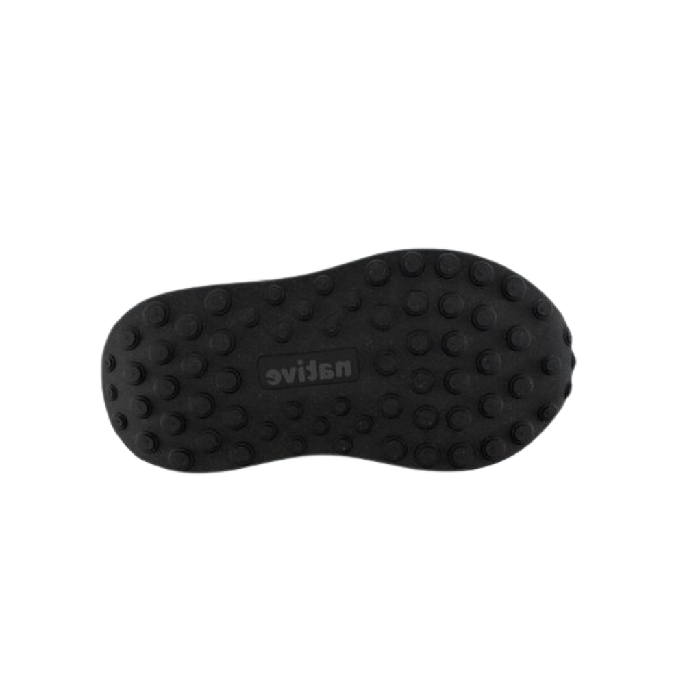 Native Robbie Dash Little Kid Sneakers - Jiffy Black/ Tapioca Off White