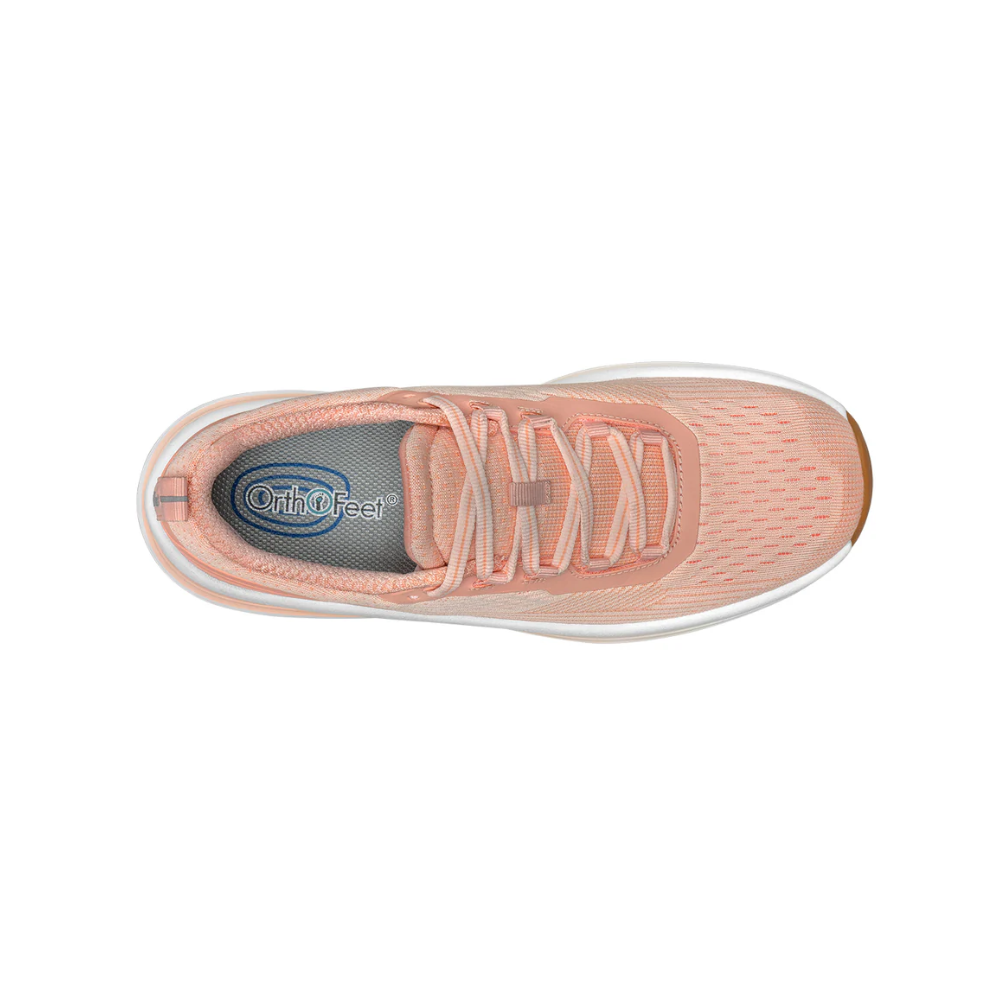 Orthofeet Relay - Women's Running Shoe - Peach